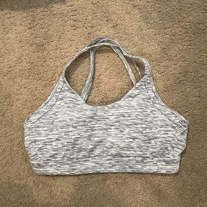 Zyia Gray Level Light n Tight Bra size medium